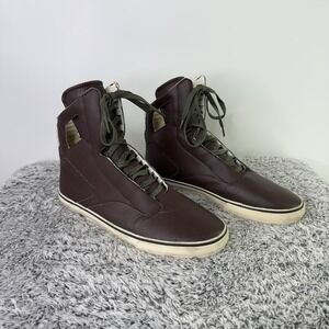 Radii Noble High Top Sneakers Shoes Brown Men's Size 13